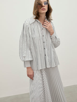 CAMISA PLISSADA HIATO