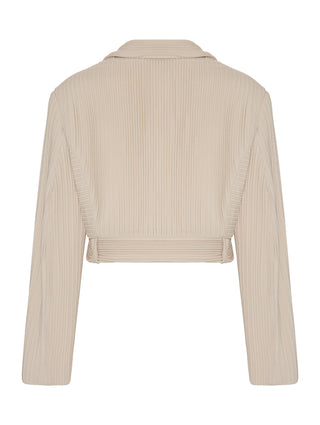 JAQUETA PLISSADA RAIOS