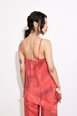 BLUSA ALÇA ANATOMIA - ESTAMPADO - REGINA PARRA - NERIAGE ATELIÊ