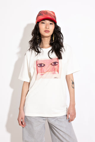 T-SHIRT AUTOBIOGRAFIA - REGINA PARRA - OLHOS
