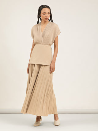 BLUSA PROFUSAO - BEGE