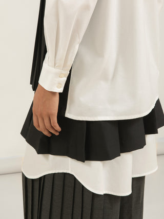 CAMISA SEIVA - XADREZ PRETO ACINZENTADO E OFF WHITE