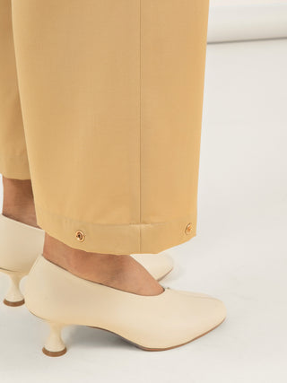 CALÇA CAMISA FLOEMA - BEGE E OFF WHITE