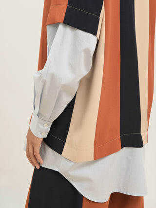 POLO PROA - AZUL CLARO E MARINHO