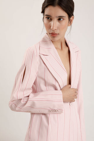 BLAZER POLAROID - ROSA CLARO