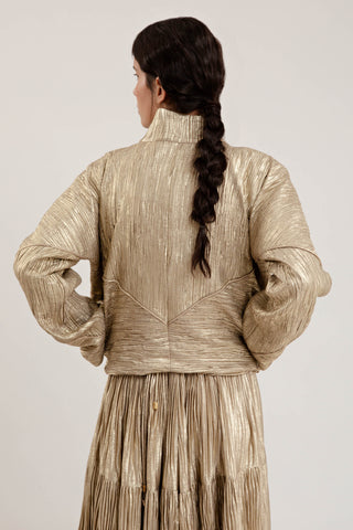 JAQUETA FLASH - DOURADO