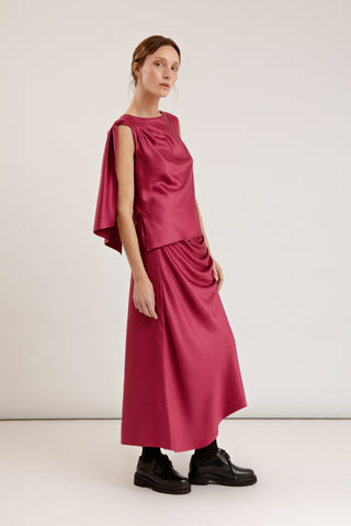 BLUSA RETRATO - BORDO
