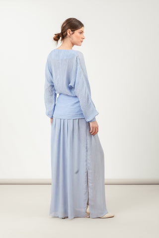 VESTIDO DAVANTE - AZUL CLARO