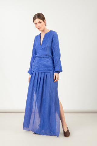 VESTIDO DAVANTE - AZUL
