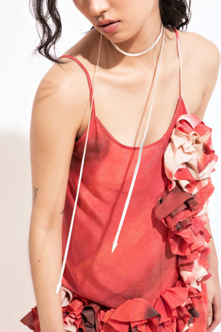 COLAR FITA VEHR + NERIAGE - PRATA