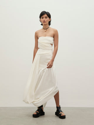 VESTIDO SEM ALÇAS OSWALD
