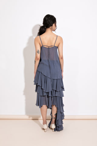 REGATA ALÇA  DJAMILA - AZUL - NERIAGE ATELIÊ
