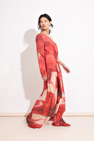 VESTIDO ANATOMIA - ESTAMPADO - REGINA PARRA - NERIAGE ATELIÊ